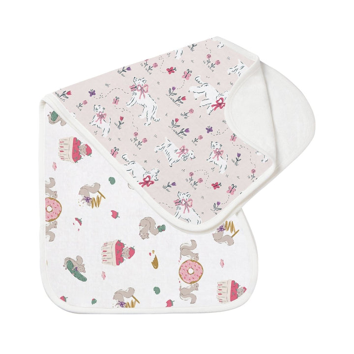 Nest Designs Burp 'n Bib 2 - Pack – Cheeky Capers - Nest and Sprout - Nest Designs