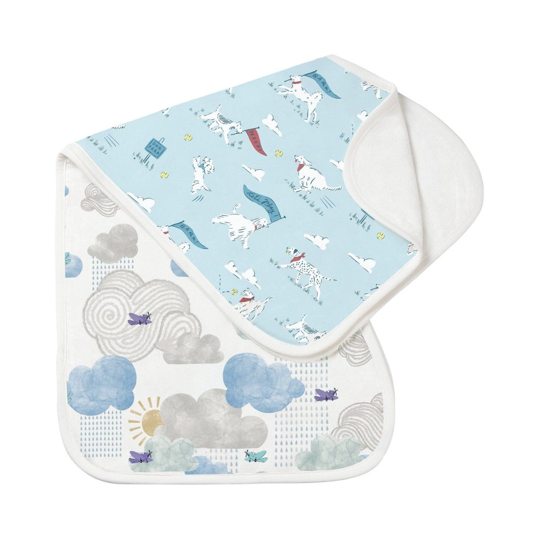 Nest Designs Burp 'n Bib 2 - Pack – Summer Days - Nest and Sprout - Nest Designs