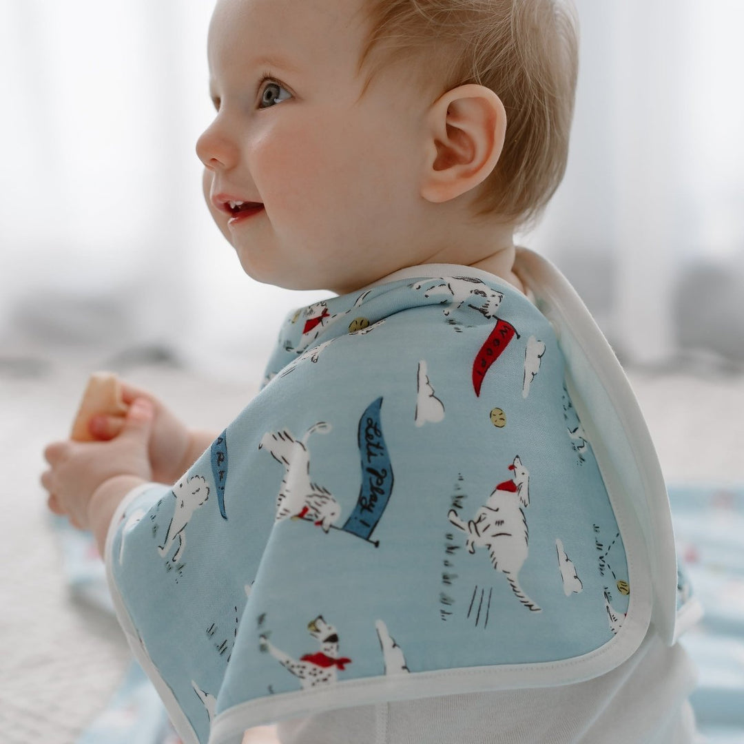 Nest Designs Burp 'n Bib 2 - Pack – Summer Days - Nest and Sprout - Nest Designs