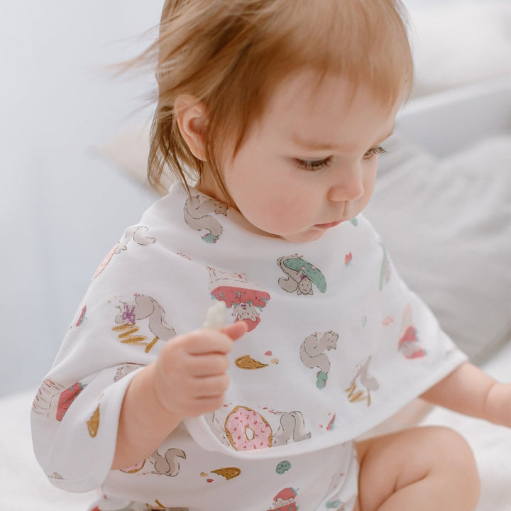 Nest Designs Burp 'n Bib 2 - Pack – Cheeky Capers - Nest and Sprout - Nest Designs