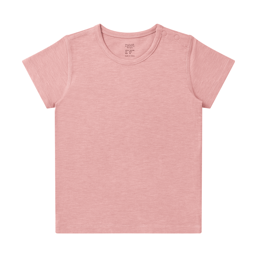 Nest Designs Short Sleeve T-Shirt – Pink Sunset