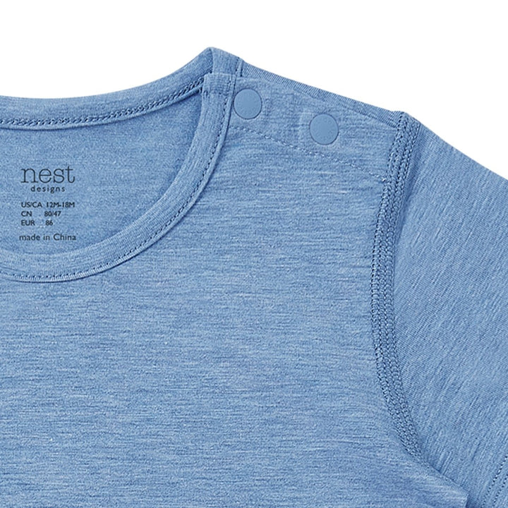Nest Designs Short Sleeve T-Shirt – Azure Lake - Nest and Sprout - Nest Designs