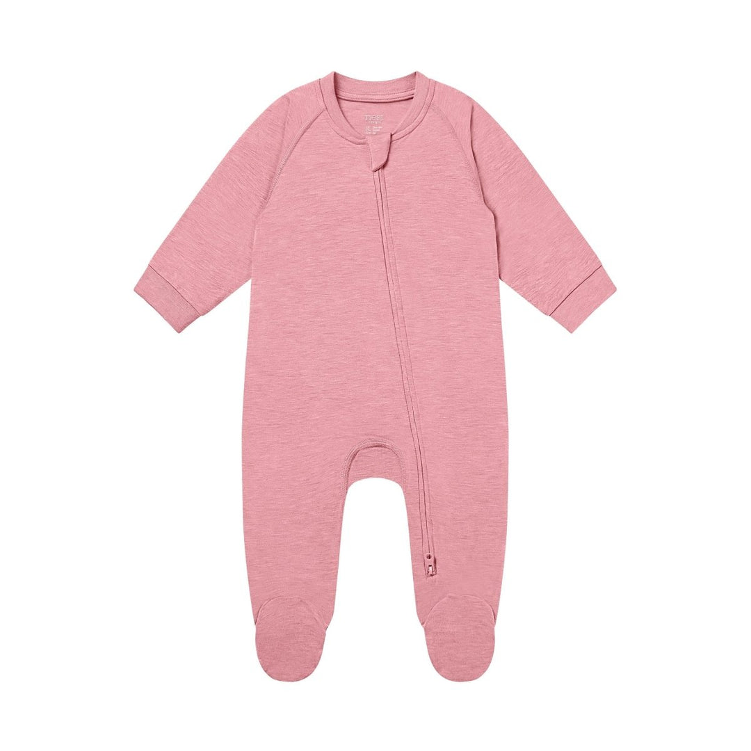 Nest Designs Long Sleeve Footed Sleeper – Pink Sunset - Nest and Sprout - Nest Designs