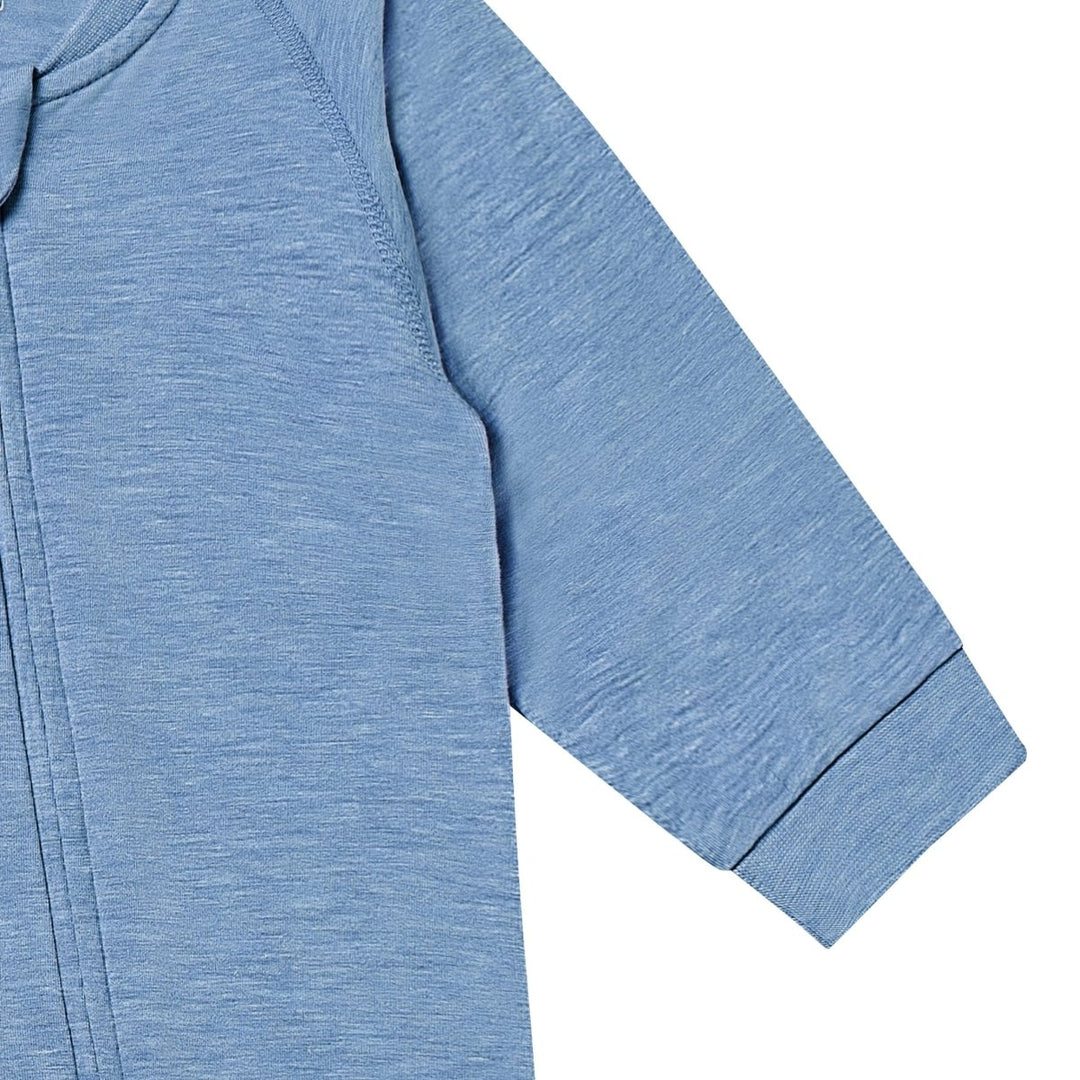 Nest Designs Long Sleeve Footed Sleeper – Azure Lake - Nest and Sprout - Nest Designs