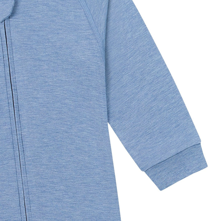 Nest Designs Long Sleeve Footless Sleeper – Azure Lake - Nest and Sprout - Nest Designs
