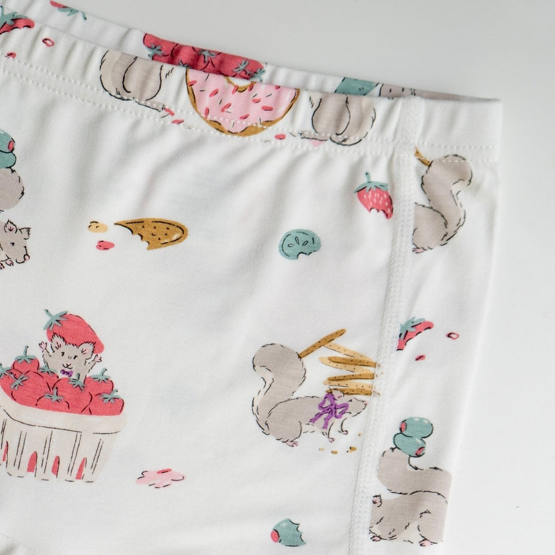 Nest Designs Girl Boy Short Underwear 2 - Pack – Doggie Meadow/Very Squirrelly - Nest and Sprout - Nest Designs