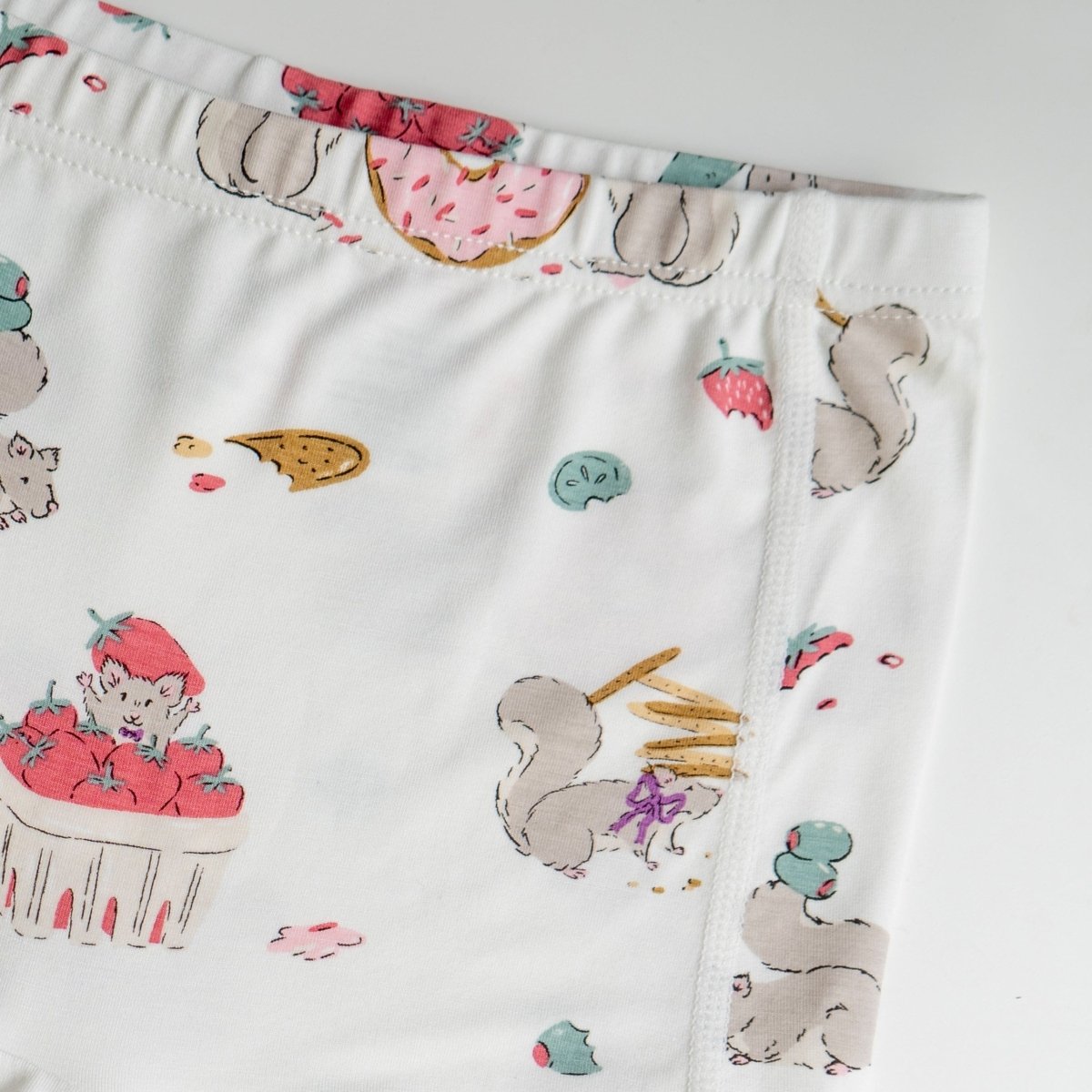 Nest Designs Girl Boy Short Underwear 2 - Pack – Doggie Meadow/Very Squirrelly - Nest and Sprout - Nest Designs