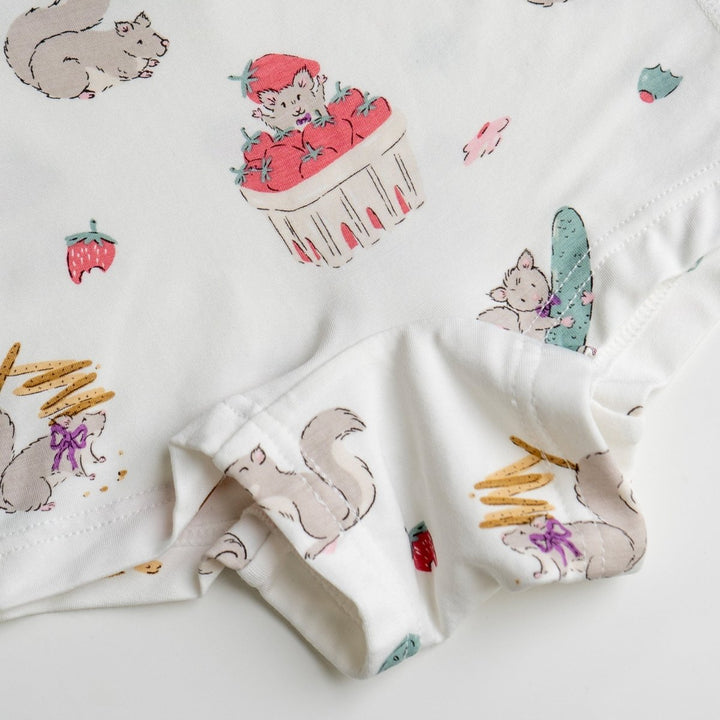 Nest Designs Girl Boy Short Underwear 2 - Pack – Doggie Meadow/Very Squirrelly - Nest and Sprout - Nest Designs