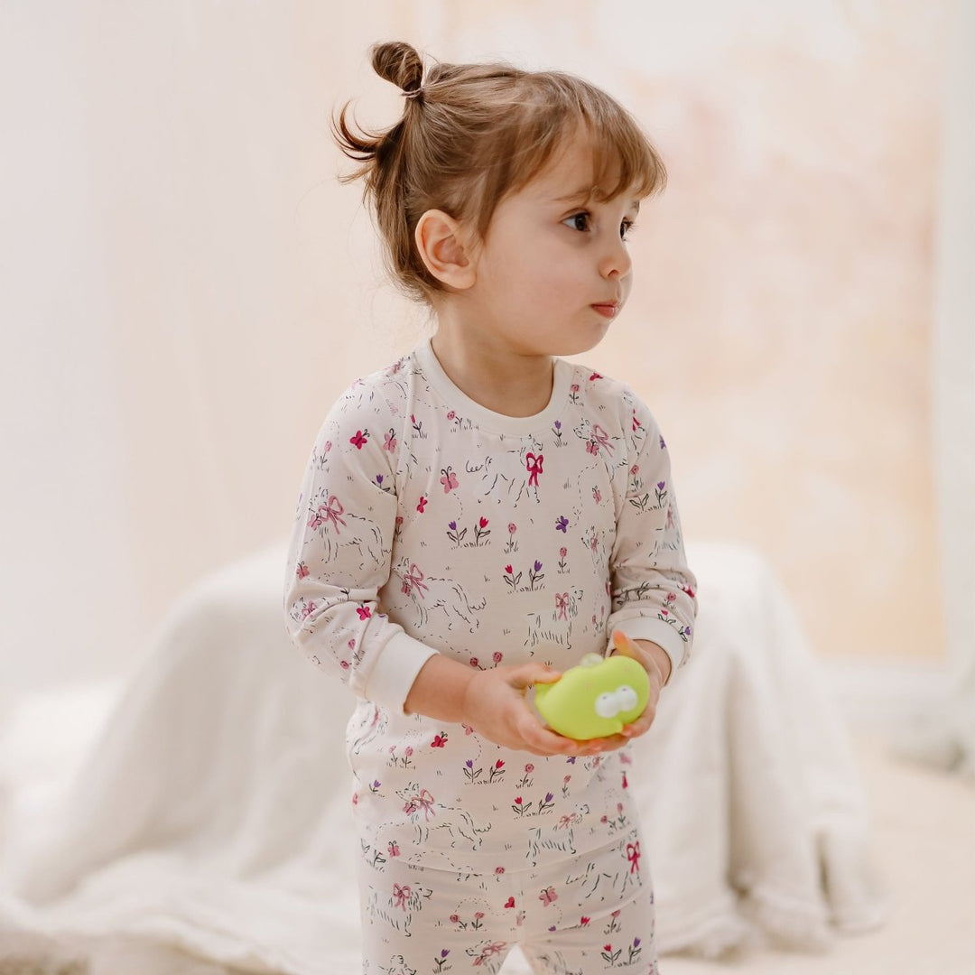 Nest Designs PJ Set - Doggie Meadow (18M to 14Y) - Nest and Sprout - Nest Designs