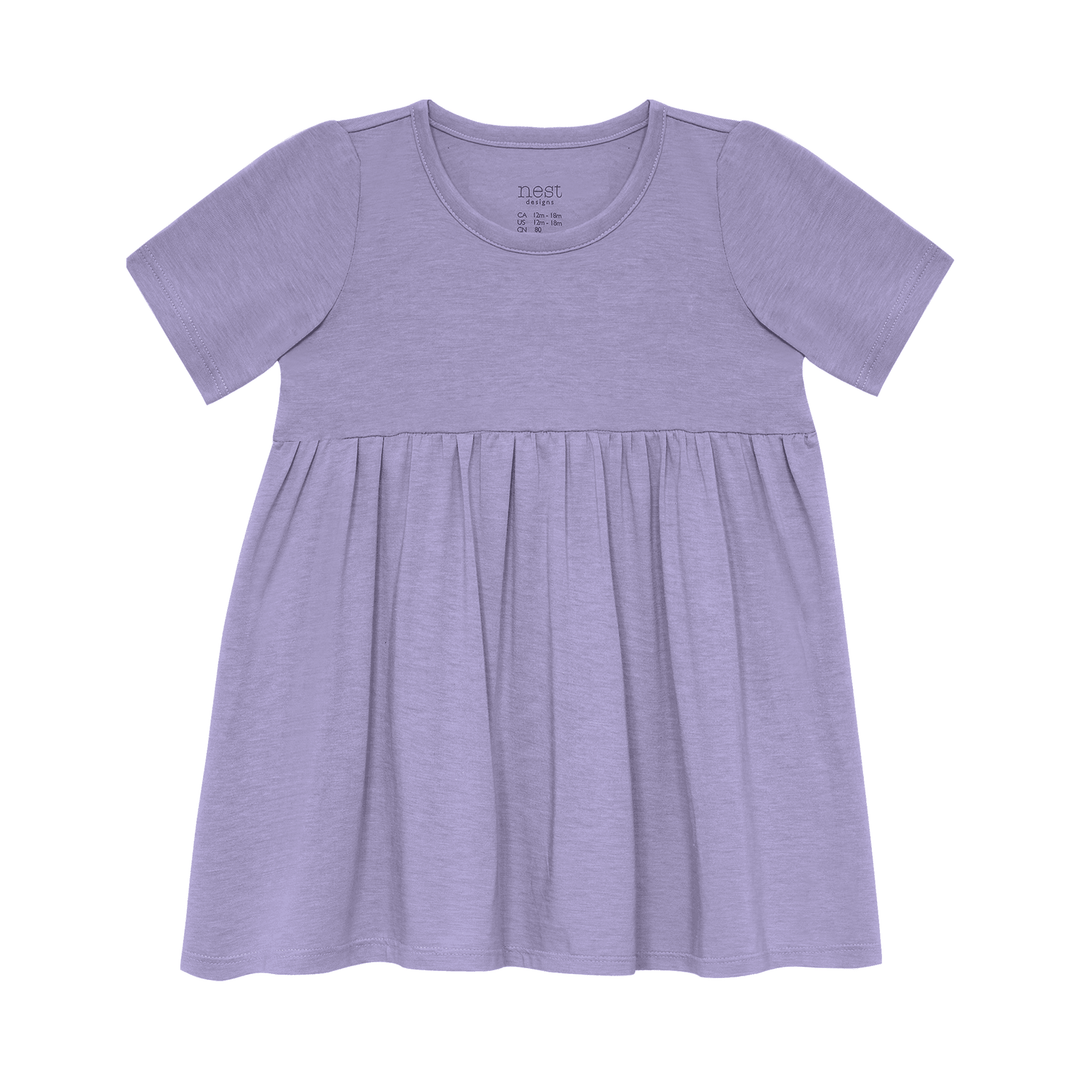 Nest Designs Short Sleeve Dress – Violet Blooms
