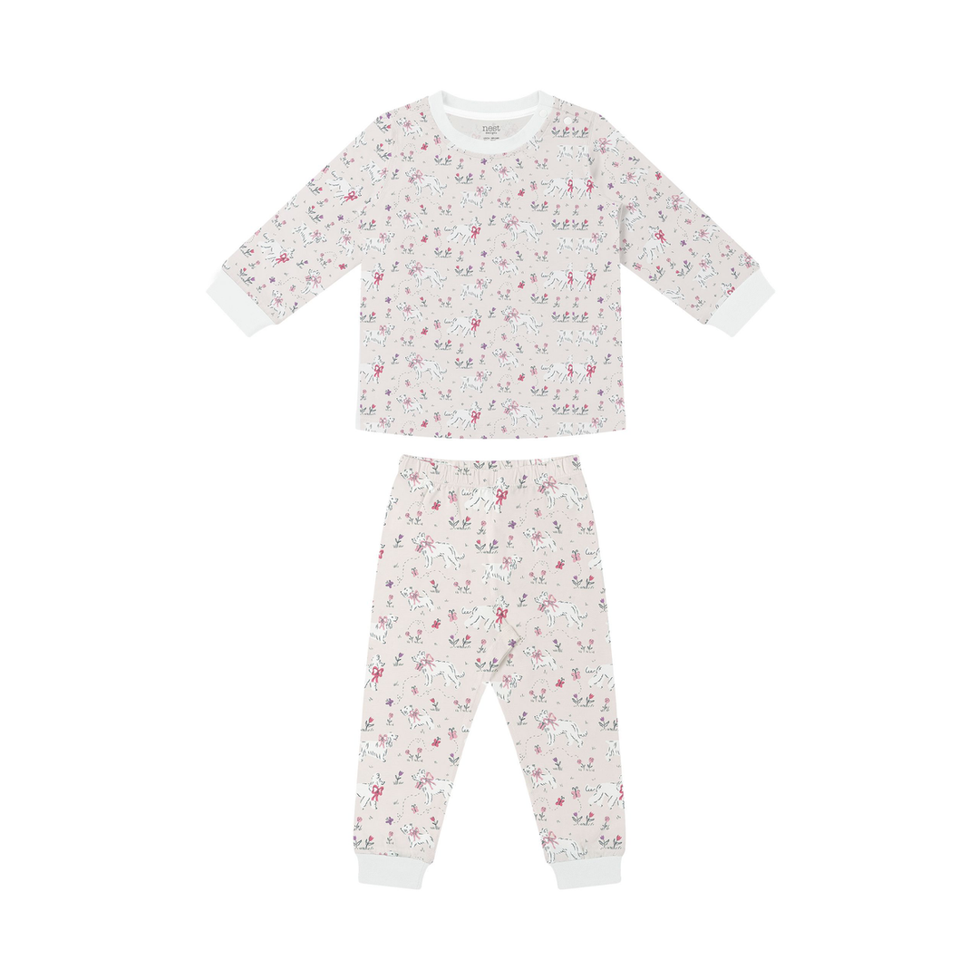 Nest Designs PJ Set - Doggie Meadow (18M to 14Y)