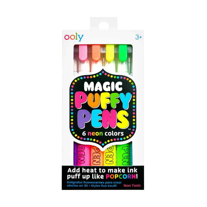Magic Puffy Pens: Neon