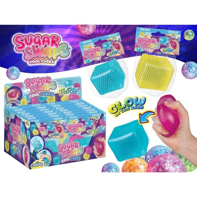 ORB Sugar Swaps Cool Cubes Glow in the Dark Asst - Nest and Sprout-ORB Factory