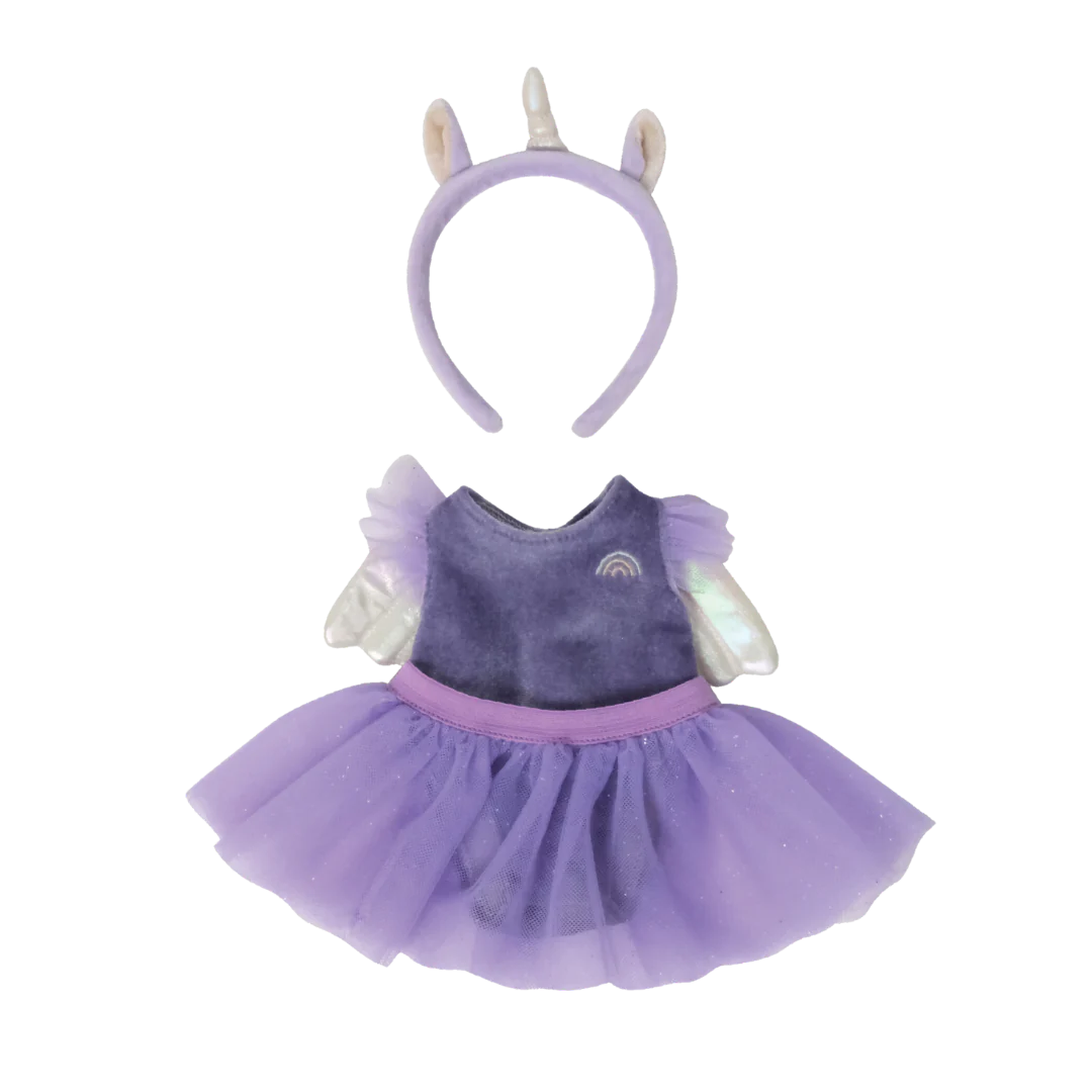 Dinkum Unicorn Outfit - Lilac