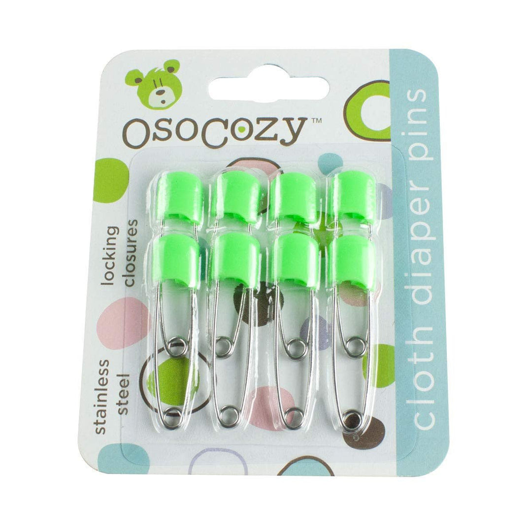 Dape Pin OsoCozy Diaper Pin | Pack of 8 – Nest and Sprout