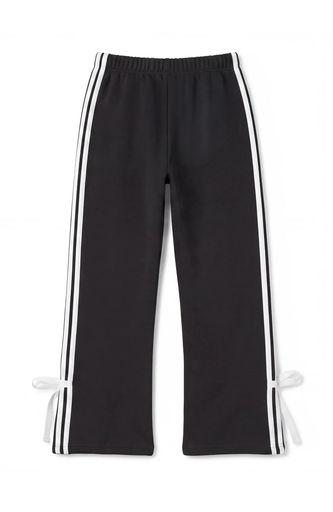 Preppy Goose Paige - Relaxed Sweatpant with Bowtie - Black