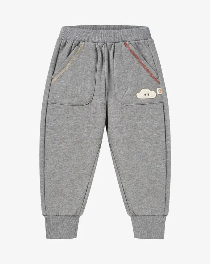 Petite Revery Kids Joggers – Slate Gray - Nest and Sprout-Petite Revery