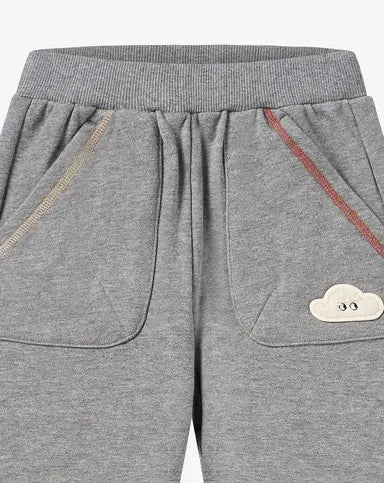Petite Revery Kids Joggers – Slate Gray - Nest and Sprout-Petite Revery