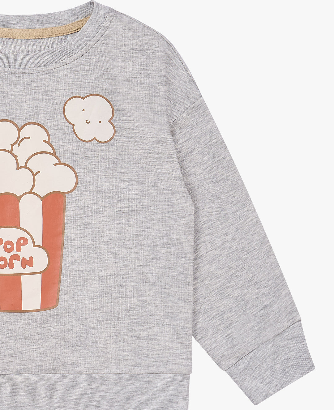 Petit Revery Long Sleeve Shirt - Fog Grey