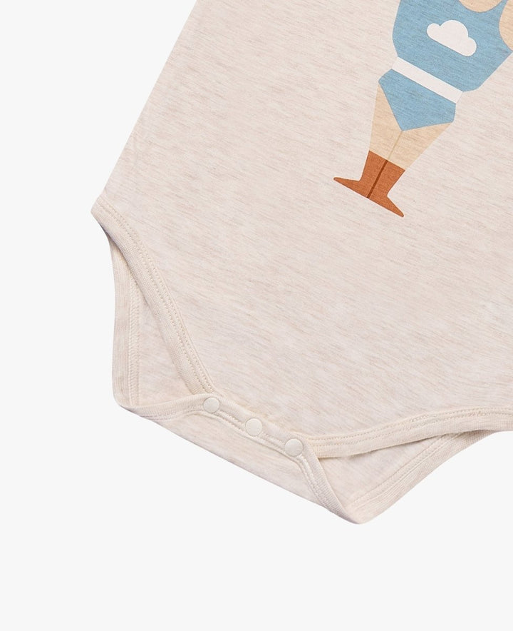 Petit Revery Onesie - Nimbus Cloud - Strongman - Nest and Sprout - Petit Revery