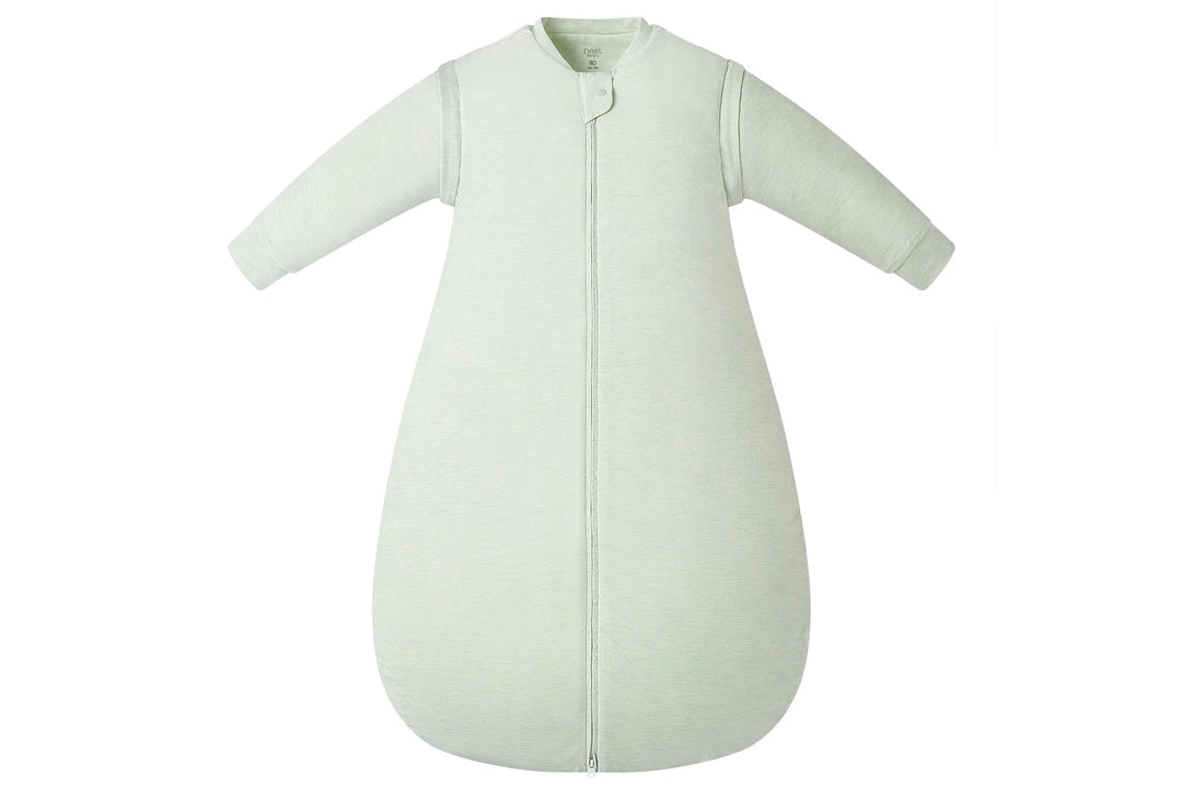 Bamboo Jersey Sleep Bag | Removable Sleeves | 1 TOG in Dewkist