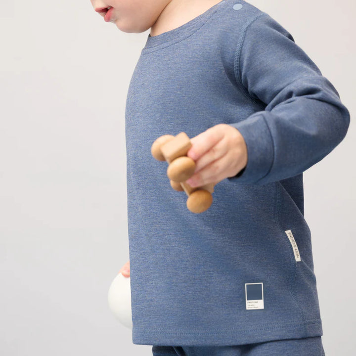 Nest Designs Bamboo Two-Piece PJ | Vintage Indigo