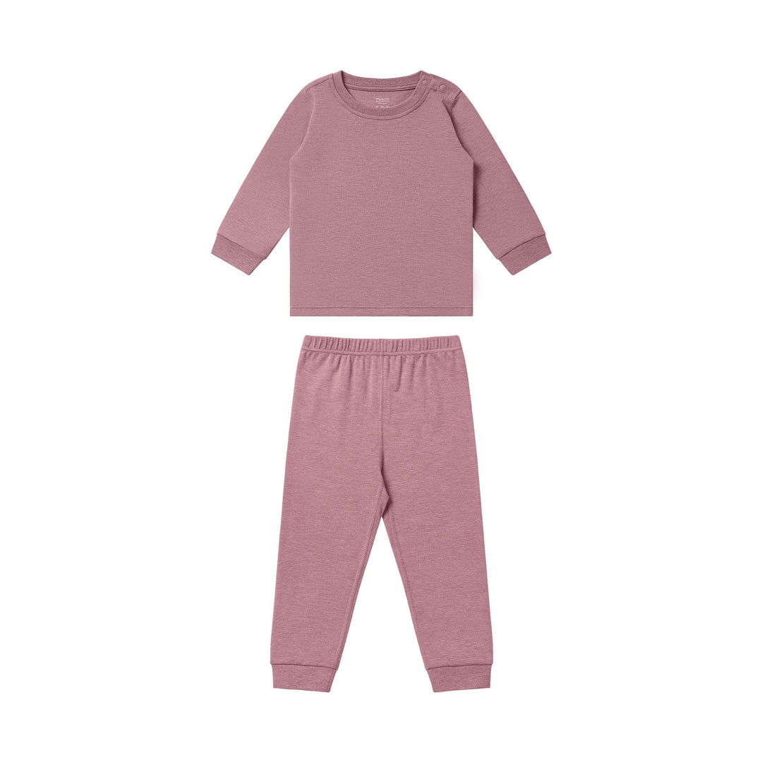 Nest Designs Kids PJ Set – Old Rose