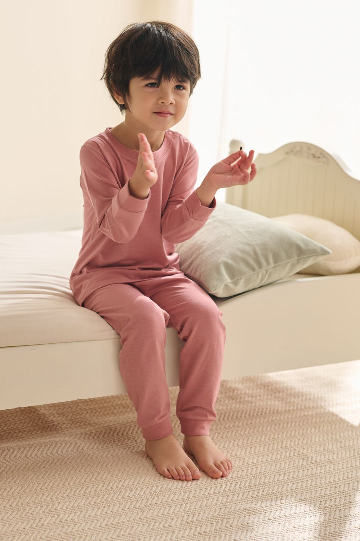 Nest Designs Kids PJ Set – Old Rose