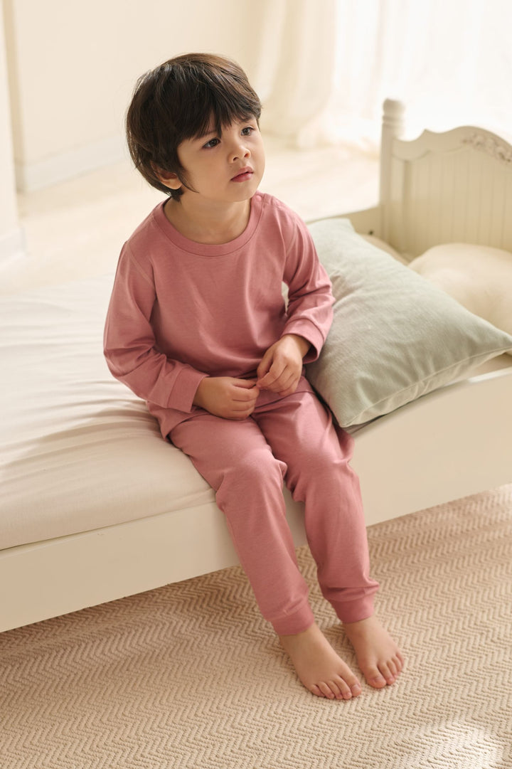 Nest Designs Kids PJ Set – Old Rose