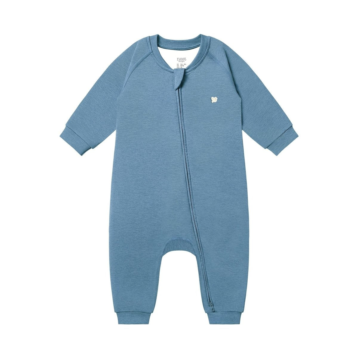 Nest Designs Long Sleeve Footless Sleeper – Oceanview - Nest and Sprout-Nest Designs