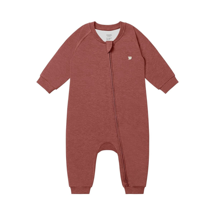 Nest Designs Long Sleeve Footless Sleeper – Redwood Burl - Nest and Sprout-Nest Designs