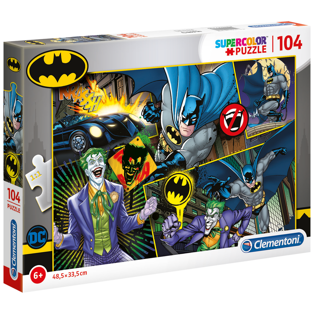 Clementoni 104 Piece Batman and Joker Puzzle