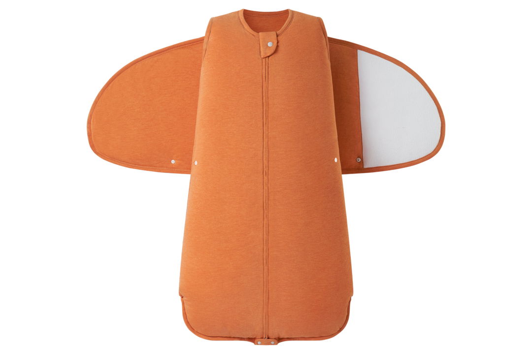Pantone Velcro Swaddle Sleep Bag | 2.5 TOG | Apricot Orange