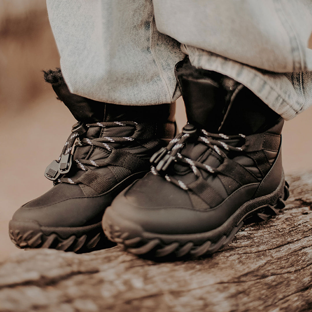 Pirrama in Black | Waterproof Wool Lined Boot