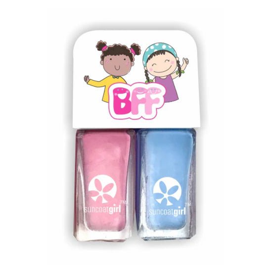 Suncoatgirl BFF Duo Nail Polish, 2x5ml. Pretties - Nest and Sprout - Suncoatkids