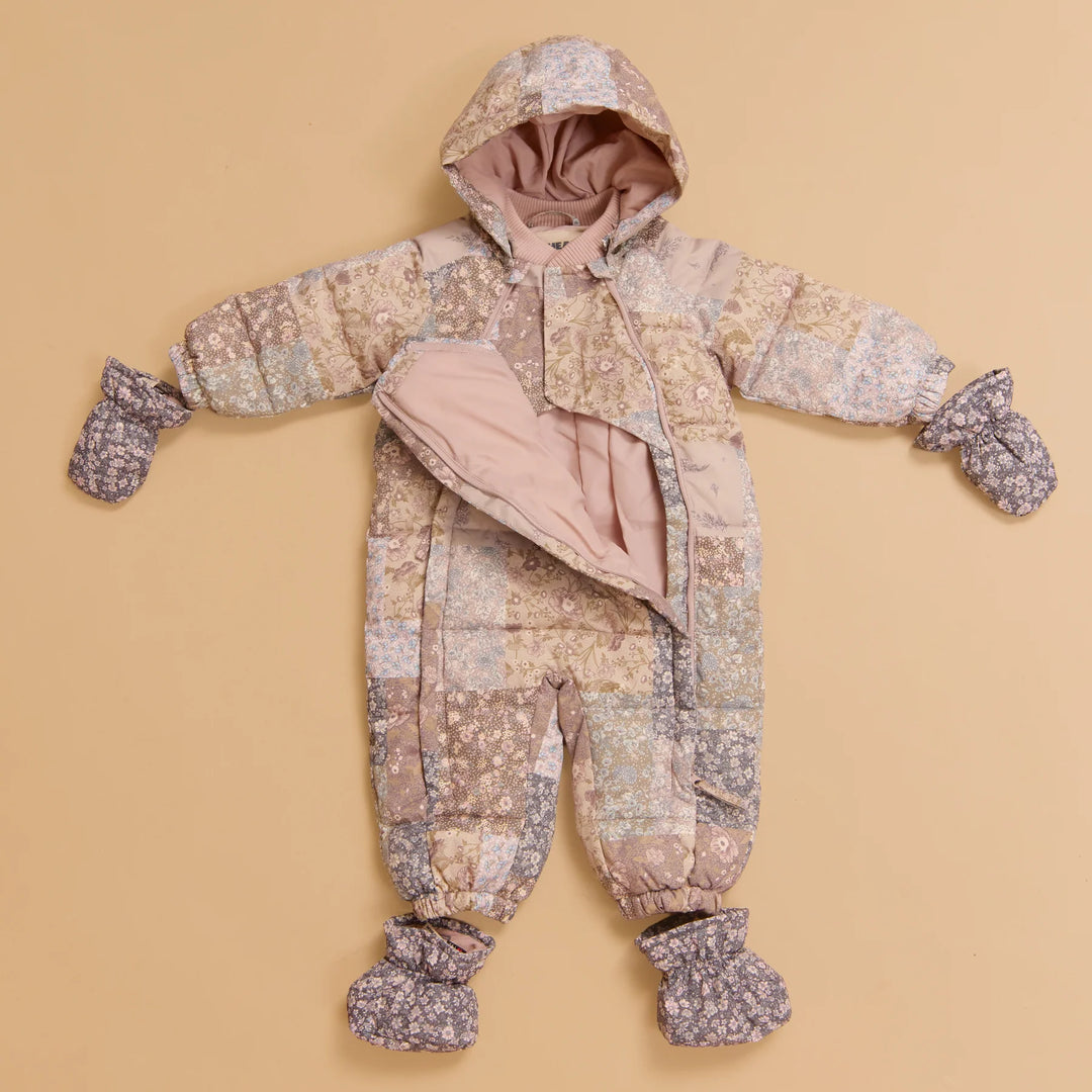 Wheat Baby Puffer Suit Edem – Patchwork Flowers
