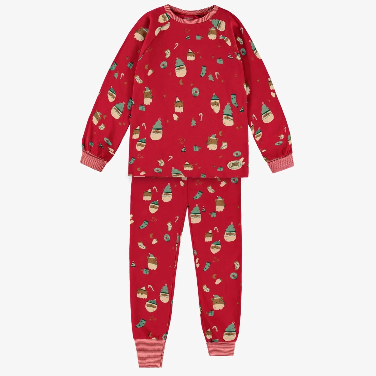 Children's 2 Piece Christmas PJ | 3 to 6Y - Nest and Sprout - Souris Mini