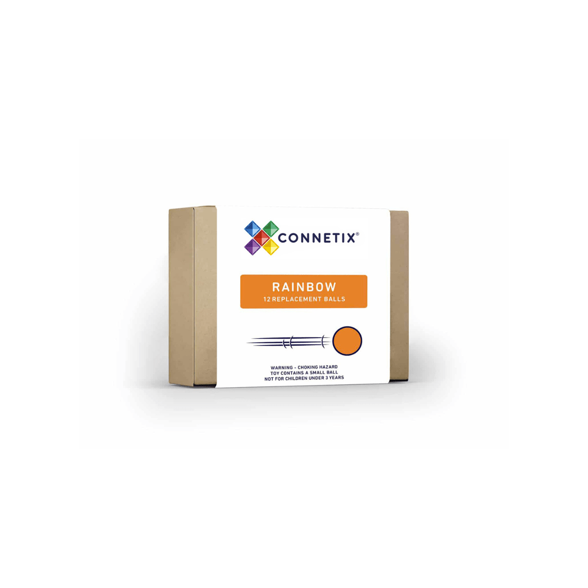 Connetix Rainbow Ball Pack, 12 Pieces - Nest and Sprout - Connetix