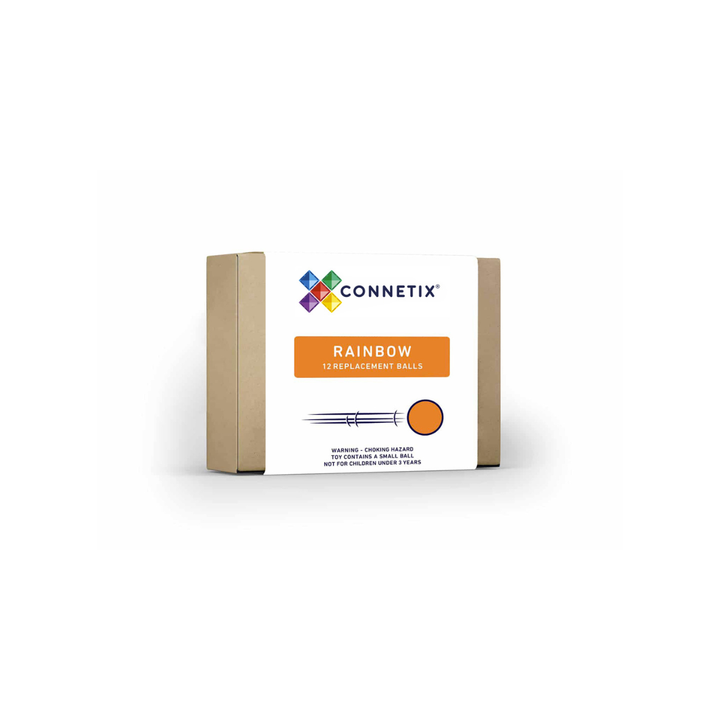 Connetix Rainbow Ball Pack, 12 Pieces | Available mid December