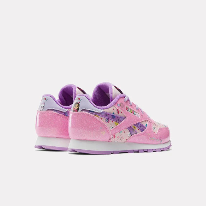 Reebok X Gabby's Dollhouse Classic Leather Step 'N Flash Shoes 2.0 - Preschool