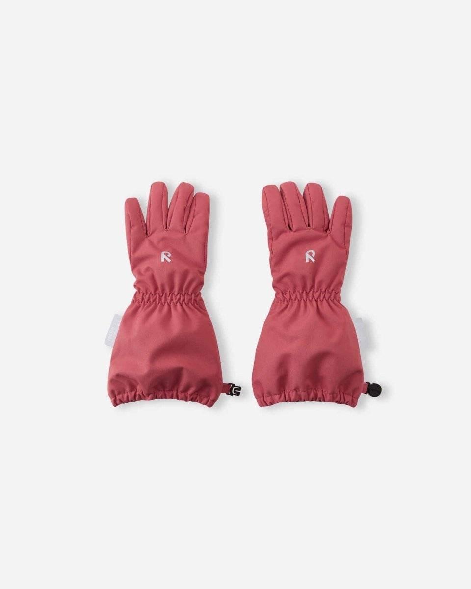 Reima Avuksi Kids' Waterproof Mid-Season Gloves | Red Clay - Nest and Sprout-Reima