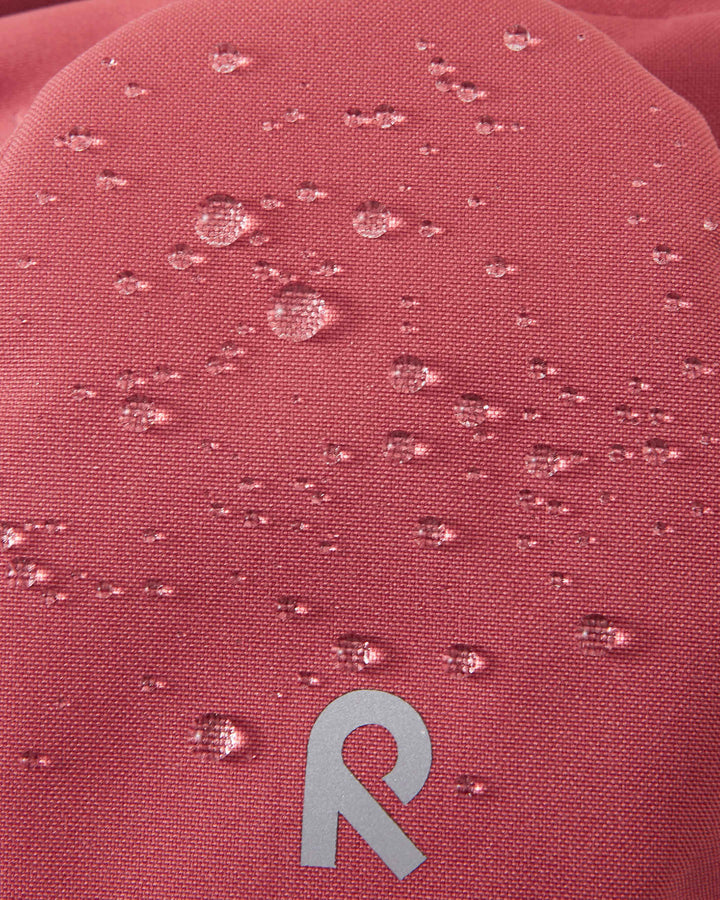 Reima Avuksi Kids' Waterproof Mid-Season Gloves | Red Clay