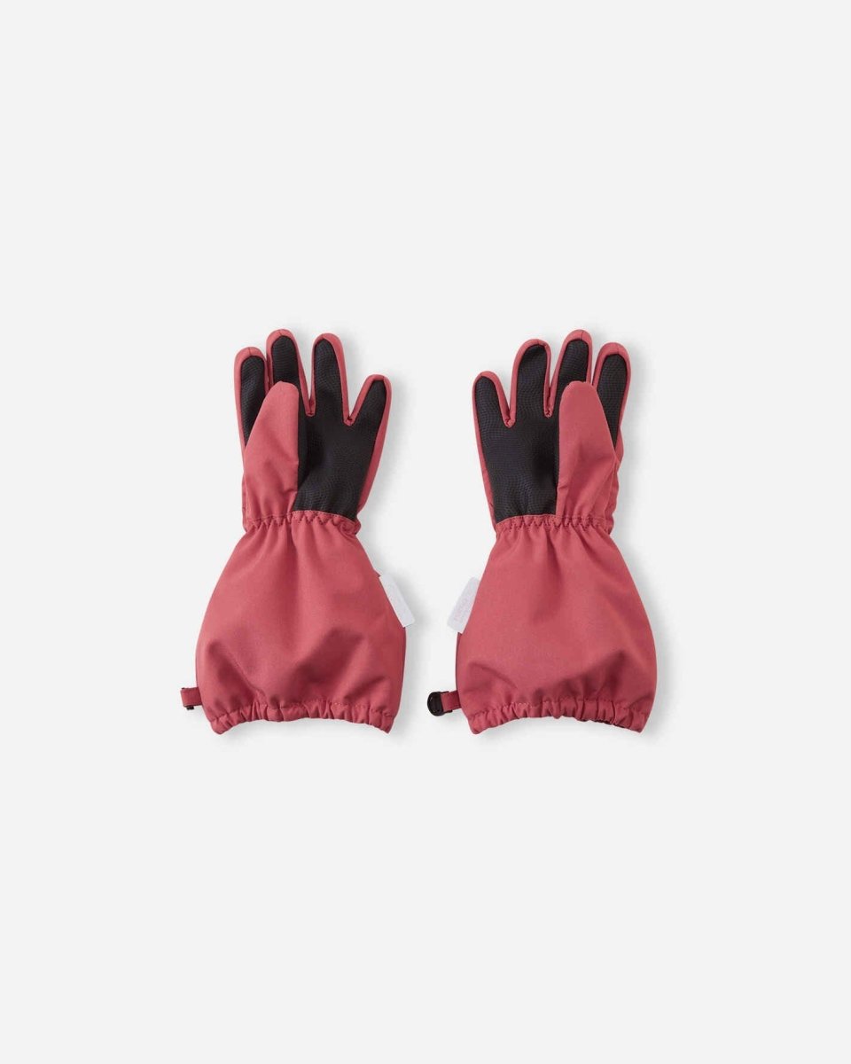 Reima Avuksi Kids' Waterproof Mid-Season Gloves | Red Clay - Nest and Sprout-Reima