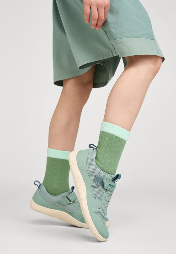 Reima Barefoot Shoes - Telmin Junior - Stone Green - Nest and Sprout - Reima