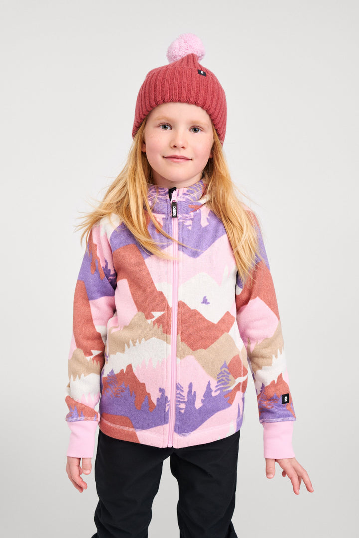 Reima Fleece Sweater – 8Y & 10Y – Grey Pink