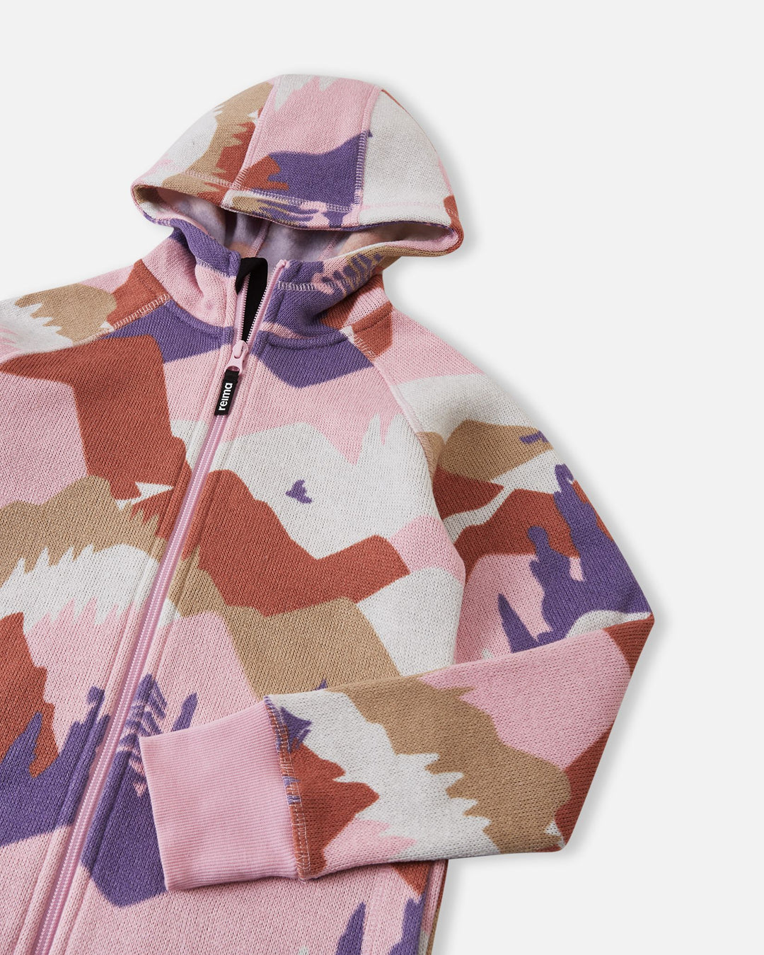 Reima Fleece Sweater – 8Y & 10Y – Grey Pink