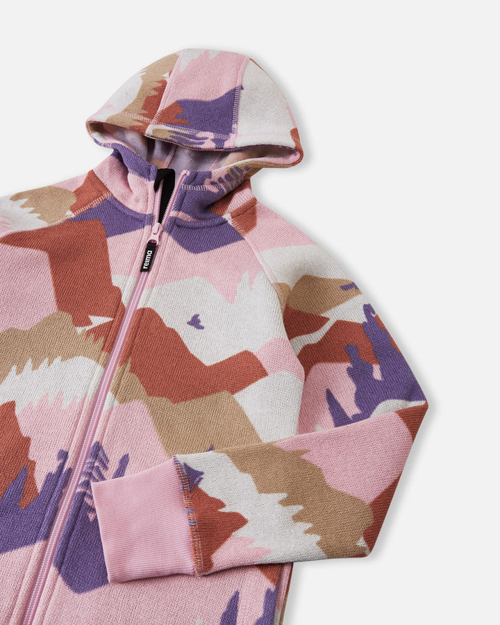 Reima Fleece Sweater – 8Y & 10Y – Grey Pink