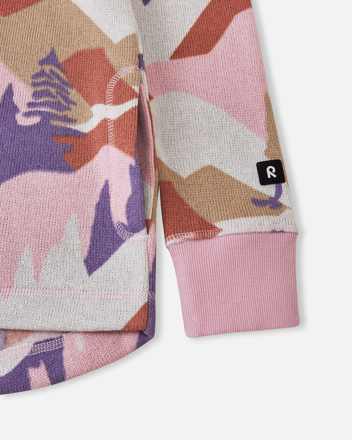 Reima Fleece Sweater – 8Y & 10Y – Grey Pink