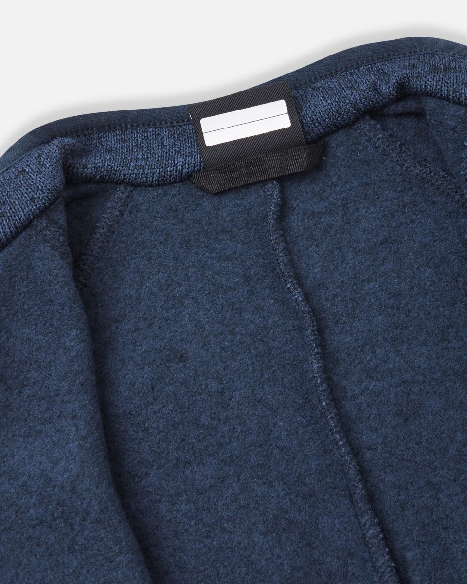 Reima Toddler Fleece One Piece – Tahti – Jeans Blue - Nest and Sprout-Reima