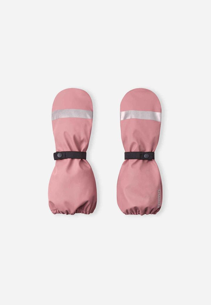 Reima Kids Unlined Rain mittens, Kura– Rose blush